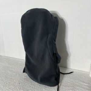 5/$25 Dark Grey Fleece Neck Gaiter With Hood